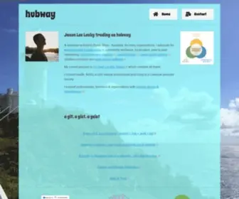 Hubway.com.au(Jason Lee Lasky) Screenshot