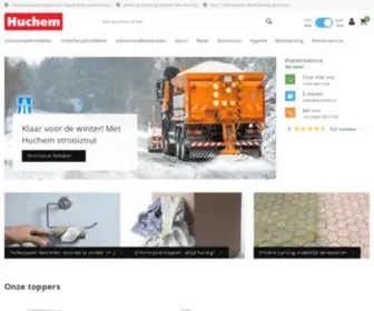 Huchem.nl(Schoonmaakmiddelen die wérken) Screenshot