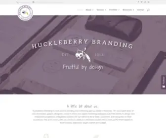 Huckleberrybranding.com(Huckleberry Branding) Screenshot