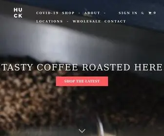 Huckleberryroasters.com(Denver Colorado Coffee Roasters) Screenshot