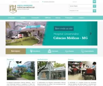 Hucm.org.br(O Hospital Universitário Ciências Médicas) Screenshot