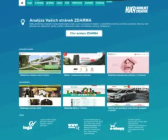 Hucr.cz(HUMLNET CREATIVE) Screenshot