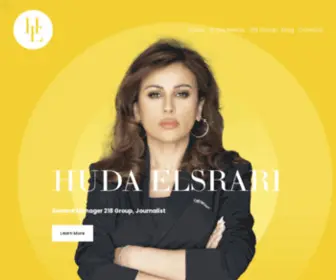 Hudaelsrari.com(Huda Elsrari) Screenshot