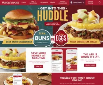 Huddlehouse.com(Huddle House) Screenshot