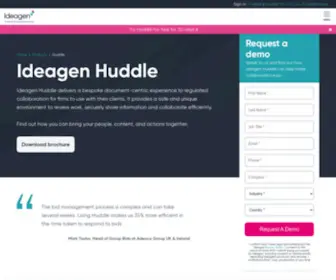 Huddle.net(GRC Software Management Solutions) Screenshot
