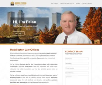 Huddleston.law(Huddleston Law Offices) Screenshot