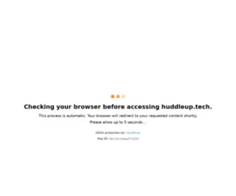 Huddleup.tech(Huddle Up) Screenshot