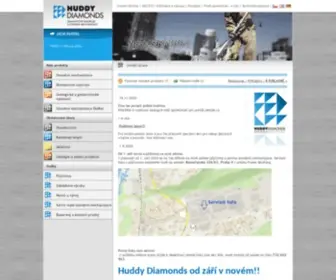 Huddy.cz(Úvodní strana) Screenshot