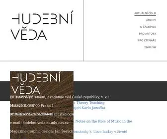 Hudebniveda.cz(HUDEBNÍ) Screenshot
