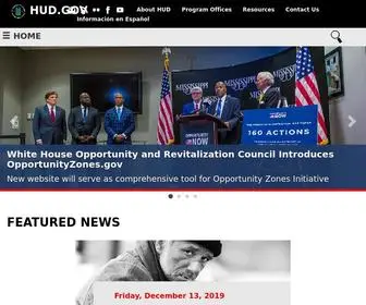Hud.gov(Department of Housing and Urban Development (HUD)) Screenshot