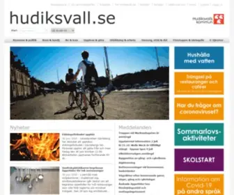 Hudiksvall.se(Hudiksvalls kommun) Screenshot