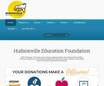 Hudsedfound.org(Hudsonville Education Foundation) Screenshot