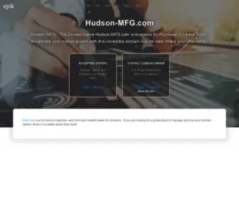 Hudson-MFG.com(The rare domain name) Screenshot