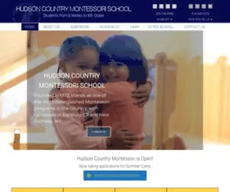 Hudsoncountry.org(Montessori School) Screenshot