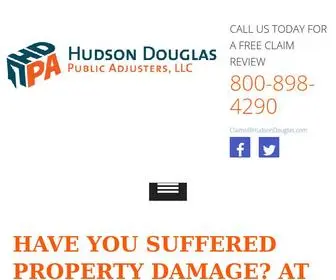 Hudsondouglaspublicadjusters.com(Phoenix Public Adjusters) Screenshot