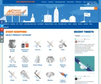 Hudsonfasteners.com(Bulk Fasteners) Screenshot