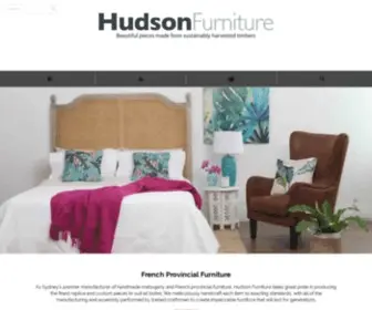 Hudsonfurniture.com.au(French Provincial Furniture) Screenshot