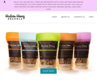 Hudsonhenrybakingco.com(Hudson Henry Baking Co) Screenshot