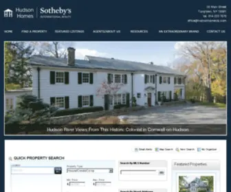 Hudsonhomesllc.com(Hudson Real Estate) Screenshot