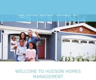 Hudsonhomesmanagement.com(Hudson Homes Management Home) Screenshot