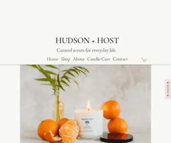 Hudsonhostcandle.com(Hudson Valley) Screenshot