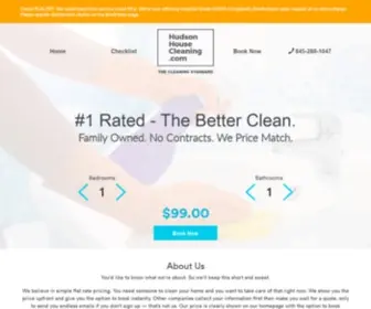 Hudsonhousecleaning.com(Hudson House Cleaning Newburgh/Cornwall/New Windsor) Screenshot