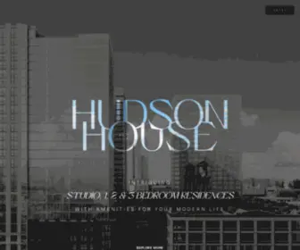 Hudsonhouselofts.com(Hudson House) Screenshot