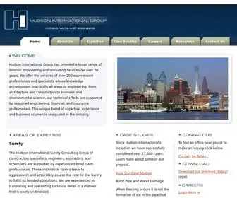 Hudsonies.com(Hudson International Group) Screenshot