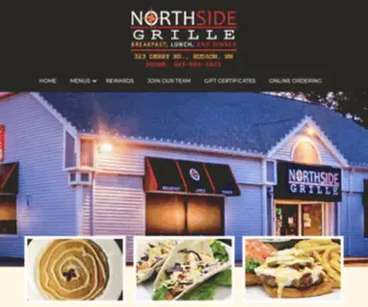 Hudsonnorthsidegrille.com(North Side Grille) Screenshot