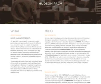 Hudsonpalm.com(Hudson Palm) Screenshot