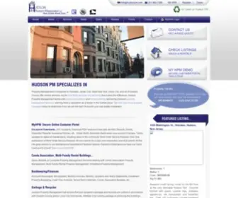 Hudsonpm.com(Hudson Property Management) Screenshot