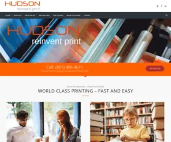 Hudsonprinting.com(Trusted Commercial Printing) Screenshot