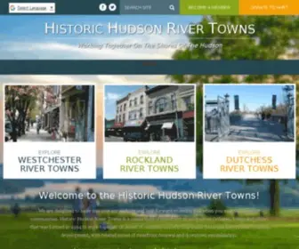 Hudsonriver.com(Historic Hudson River Towns) Screenshot