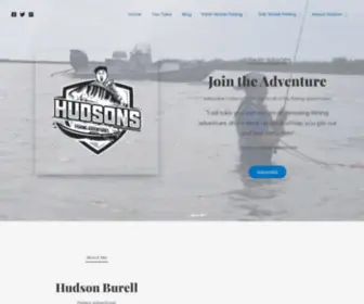 Hudsonsfishingadventures.com(Hudson's Fishing Adventures) Screenshot