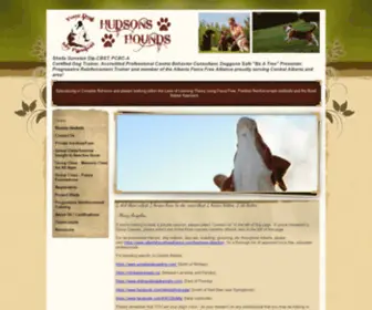 Hudsonshounds.com(Dog Behaviour) Screenshot