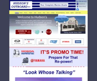 Hudsonsoutboard.com(Hudson’s) Screenshot