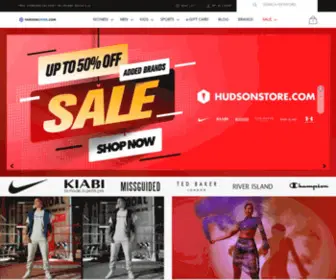 Hudsonstore.com(Hudson Store Malta) Screenshot