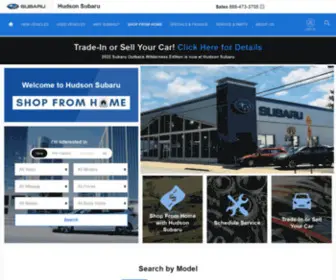 Hudsonsubaru.com(Hudson Subaru) Screenshot