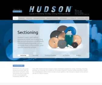 Hudsonsupply.com(Metallurgical Supplies) Screenshot