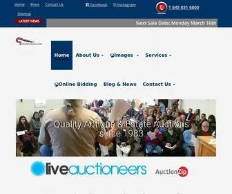 Hudsonvalleyauctioneers.com(Quality Antique & Estate Auction Service since 1983) Screenshot
