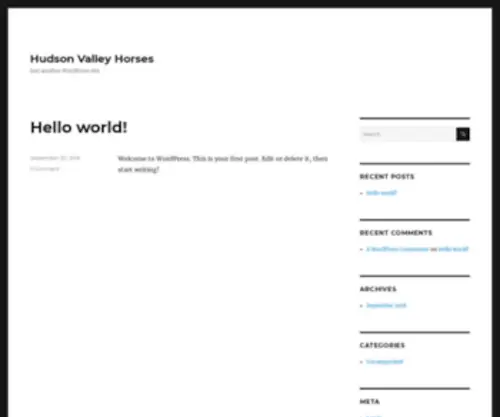 Hudsonvalleyhorses.com(Hudson Valley Horses) Screenshot