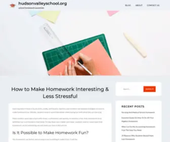 Hudsonvalleyschool.org(Hudson Valley Sudbury School) Screenshot