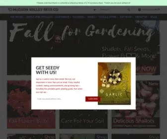 Hudsonvalleyseed.com(Hudson Valley Seed Company) Screenshot