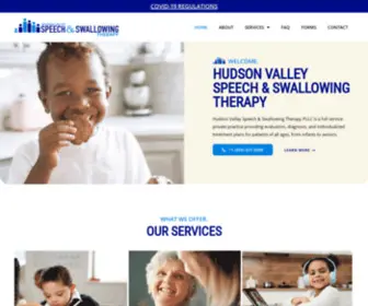 Hudsonvalleyspeech.com(Hudson Valley Speech & Swallowing Therapy) Screenshot