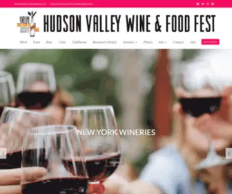 Hudsonvalleywinefest.com(Hudson Valley Wine Fest) Screenshot