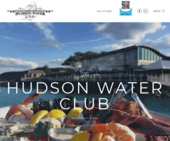 Hudsonwaterclub.com(Restaurtant & Bar) Screenshot