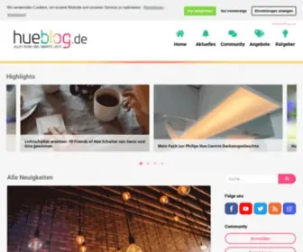 Hueblog.de(Rund um Philips Hue & smartes Licht) Screenshot