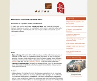Huehnerstallselberbauen24.de(Hühnerstall) Screenshot