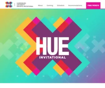 Hueinvitational.com(2020 HUE Invitational) Screenshot