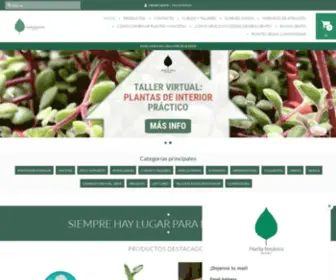 Huellabotanica.com.ar(Es un vivero boutique) Screenshot